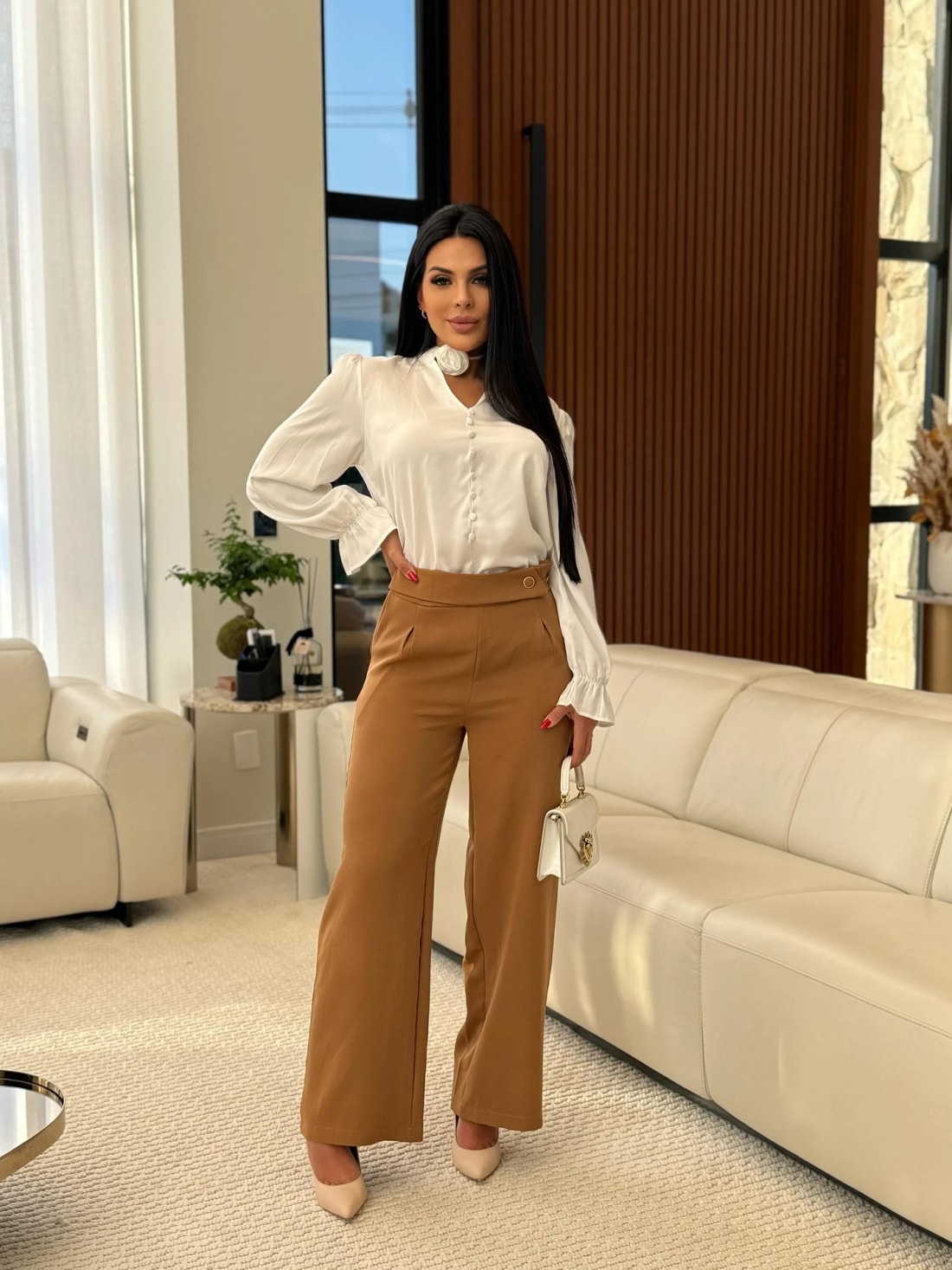 Conjunto Camisa e Calça Alfaiataria